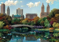 Puzzle RAVENSBURGER Central Park v New Yorku 1000 dielikov