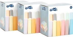 Sada farebných kried SMALL FOOT – 3×12 kusov na chodník a tabuľu