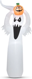 Nafukovací halloweensky duch s LED osvetlením 180 cm