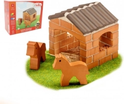 Stavebnica Teifoc Malý chliev v krabici 18x15x8cm