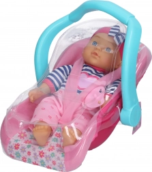 Bábätko v prenosnom hojdacom sedátku 28 cm