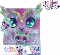 Nebulous Stars huňatý denníček A5 so zámkom