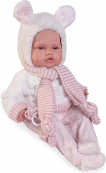 Realistická bábika Antonio Juan - mäkké telo, zvuky, 50 cm