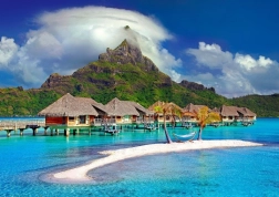 Puzzle Bora Bora, Tahiti 500 dielikov