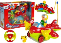 Hudobné diaľkovo ovládané lietadlo s volantom