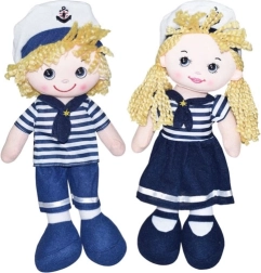 Textilná bábika námorník 30 cm