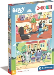 Puzzle Bluey 2×60 dielikov CLEMENTONI