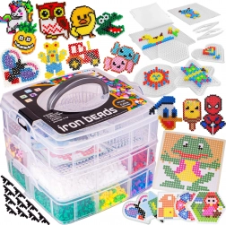 korálky na zažehľovanie 6000 ks v kufríku