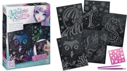 Nebulous Stars Maľovanie a Škrabanie Jednorožca