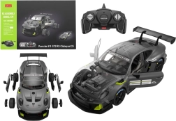 Konštrukčné auto RC Rastar 1:18 Porsche 911 GT2 Šedé