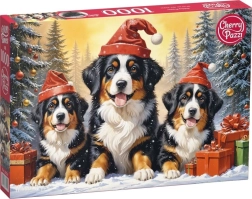 Cherry Pazzi puzzle šteniatka na dovolenke 1000 dielikov