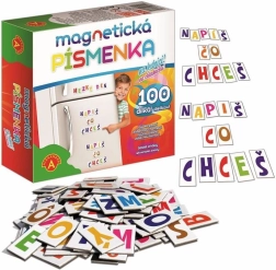 Magnetické písmenká na chladničku 100 kusov