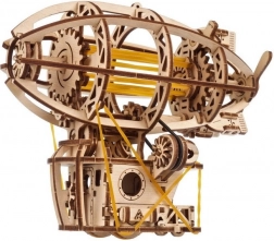 Ugears 3D drevené mechanické puzzle Steampunk airship