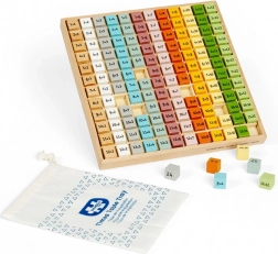 Bigjigs Toys vzdelávacia tabuľka násobilka