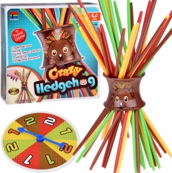 Zručnostná hra Crazy Ježko farebné tyčinky