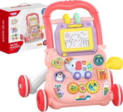 Interaktívne detské chodítko WOOPIE s hudobnými funkciami a kresliacou tabuľkou