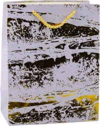 Elegantná darčeková taška so zlatým zdobením 23 x 18 x 10 cm