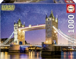 Svieťace puzzle Tower Bridge Londýn 1000 dielikov