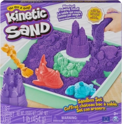 Kinetic Sand – sandbox set fialový