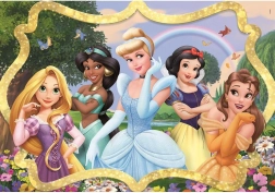 Clementoni puzzle Disney princezné: V záhrade 104 dielikov