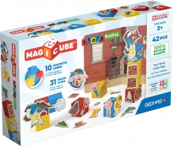 Geomag Magicube Tri malé prasiatka – magnetické kocky a klipy