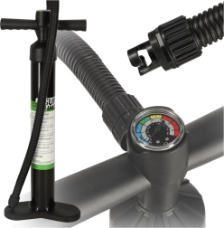 Ručná vysokotlaková pumpa na SUP s manometrom