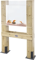 Classic World edukatívna sada na pozorovanie rýb a rastlín – drevená obojstranná tabuľa