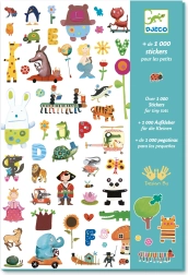 Djeco tisíc samolepiek