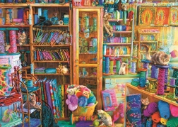 Puzzle 2000 dielikov mačací raj