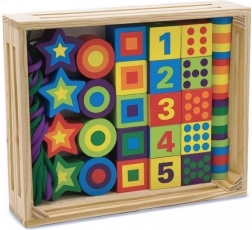 Veľké koráliky na navliekanie pre deti