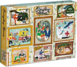 Galison puzzle Každodenní hrdinovia 1000 dielikov