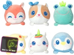 Plyšové zvieratká svietiace v tme 20x26cm