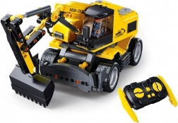 Sluban E7 Kolesové Rýpadlo s Diaľkovým Ovládaním