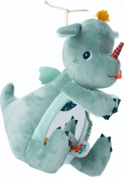 Lilliputiens – textilná hračka so zrkadielkom dráčik Joe