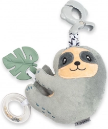 Vzdelávacia hracia plyšová hračka s klipom New Baby leňochod