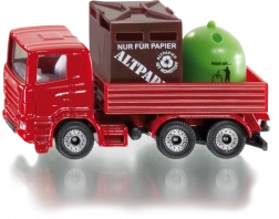 Siku Super nákladné auto s kontajnermi na odpad