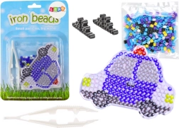 Sada zažehľovacích korálok Policajné auto