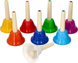 Sada ručných zvončekov 8 kusov