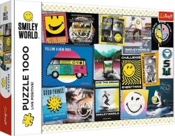 Puzzle 1000 dielikov Smiley – Ži pozitívne