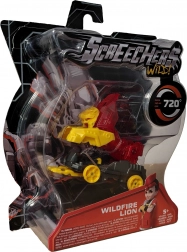 Screechers Wild transformujúce vozidlo Wildlife Lion – červený lev