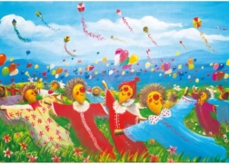 Puzzle karneval strašiakov 1000 dielikov