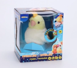 Opakujúci a spievajúci papagáj STEPPOS