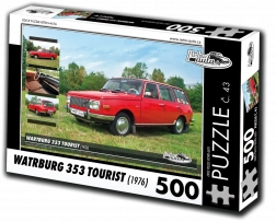 Puzzle Retro-Auta Wartburg 353 Tourist 1976 500 dielikov