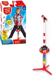 Detský mikrofón na batérie s hudobnými efektmi