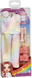 Rainbow High pyžamový módny set – nocovanie