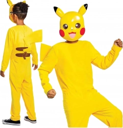 Detský kostým POKEMON Pikachu s maskou 150–163 cm (14–16 rokov)
