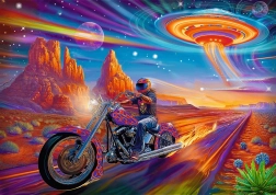 puzzle 1000 dielikov dreamscapes: šialená jazda