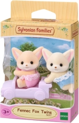 Sylvanian Families dvojčatá púštnych líšok s vozíkom