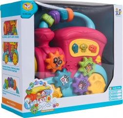 interaktívny vláčik pre najmenších so zvukmi a svetlami