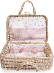 Prútený kufrík s výbavičkou pre bábiku ANTONIO JUAN